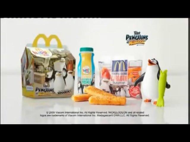 McDonald’s UK | Nickelodeon & DreamWorks’ The Penguins Of Madagascar (Happy Meal) 2010