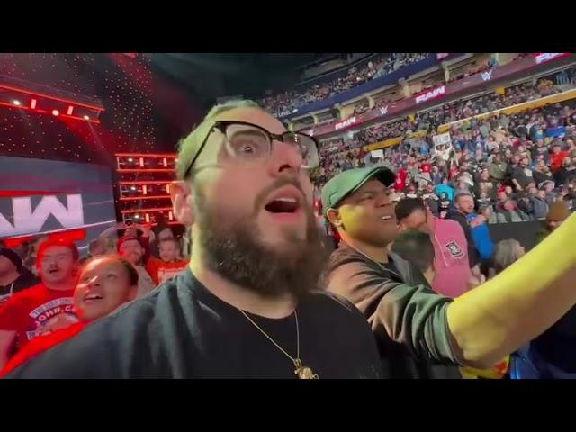 Iyo Sky Wins Women’s World Championship Live Crowd Pop - WWE Raw 3/3/2025