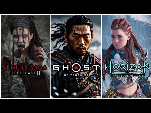 Senua's Saga: Hellblade II , Ghost of Tsushima , Horizon Forbidden West - GT 1030 - I7 10700K - 720p