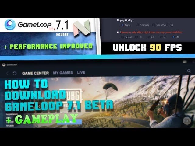 How to install Gameloop 7.1 Beta 2021unlock 90fps for PC | install Pubgm in Windows 10 | Full Guide