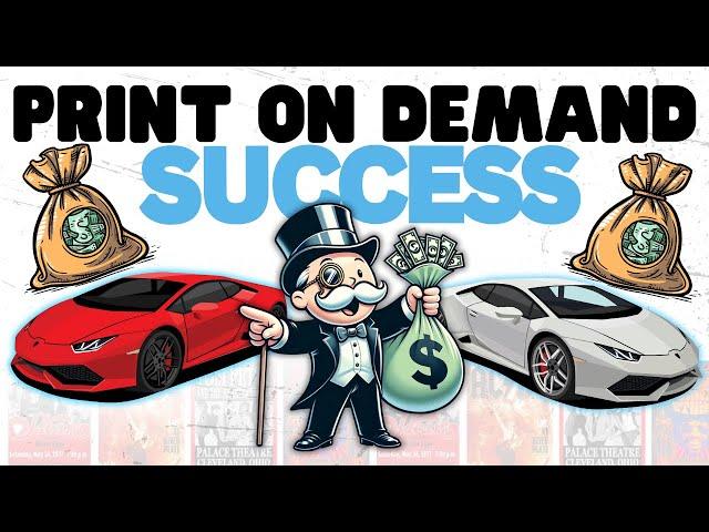 Print On Demand - My Secret To Success