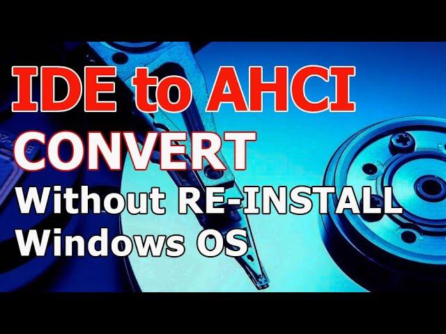 Switch IDE to SATA AHCI Mode | Tanpa Install Ulang Windows OS