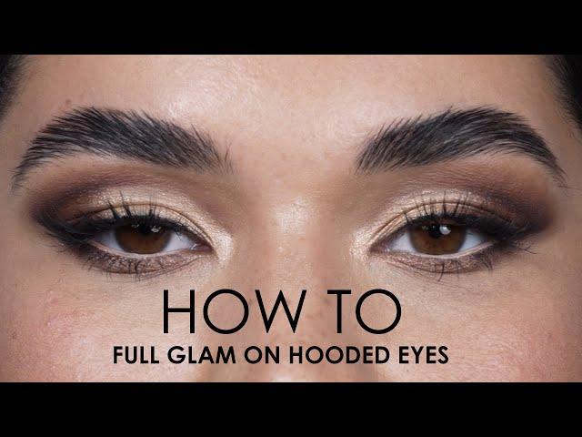 ND MINI MASTER CLASS | How To Full Glam on Hooded Eyes