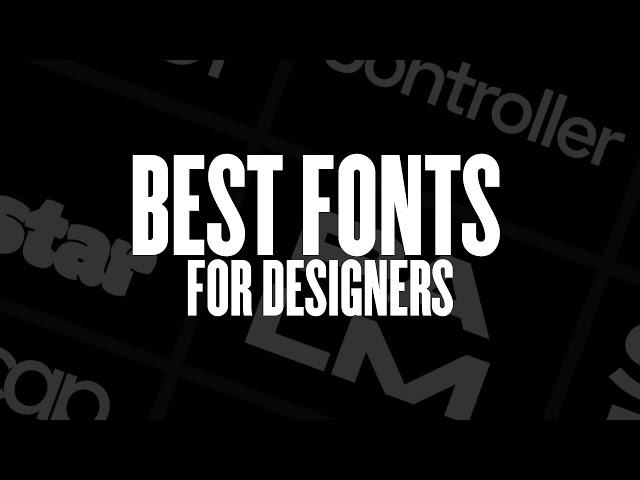 Best 5 Bold Fonts for Designers (2020) | Download Bold Font