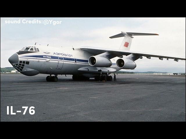 Ilyushin IL-76 Fire Alarms/Variants