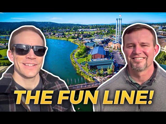 THE FUN LINE In Bend Oregon: Trendiest Spots In Bend Oregon EXPLORED! | Relocating To Bend Oregon