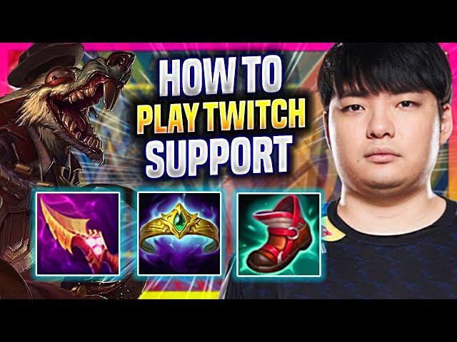 LEARN HOW TO PLAY TWITCH SUPPORT LIKE A PRO! - DRX Beryl Plays Twitch Support vs Leona! |