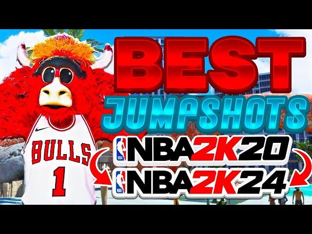 WE USED THE MOST POPULAR JUMPSHOTS ON NBA2K20 WITH THE MOST POPULAR BUILDS FROM NBA2K20 ON NBA2K24!!