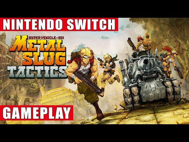 Metal Slug Tactics Nintendo Switch Gameplay