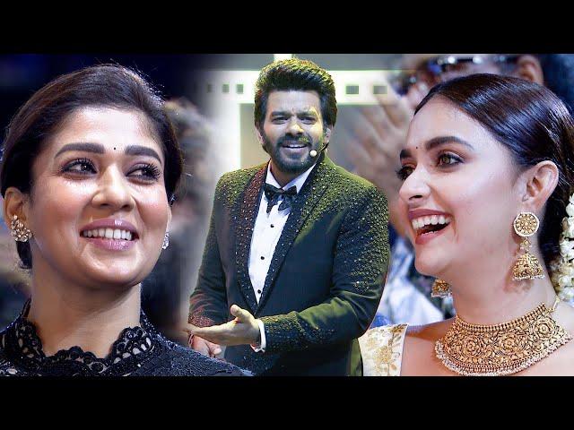 Nayanthara & Keerthy Suresh Can't Contain Their Laughter at Sudigali Sudheer's Funniest Moments