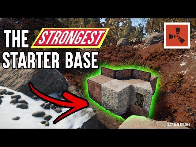 Rust Base Building - The Strongest Rust Starter Base? (Rust Solo Base 2019)