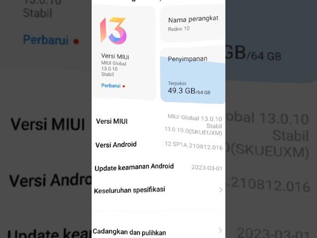 Redmi 10 Update Miui 14 EEA #temaiphone #redmi10 #miui14