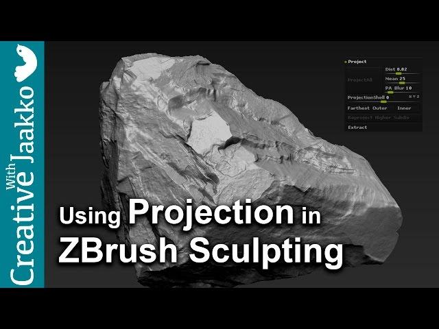 ZRemesher and Projection in ZBrush 4R7 (Transfer highpoly to lowpoly)