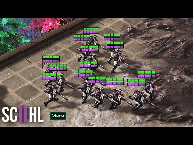 Maru's MASS GHOST STRATEGY - Starcraft 2: Maru vs. Solar