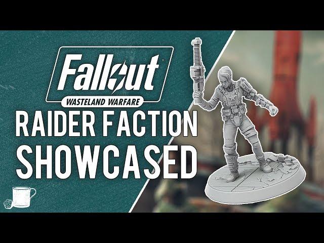 Raider Faction Core Set Showcased for Fallout Wasteland Warfare // Tabletop Hub