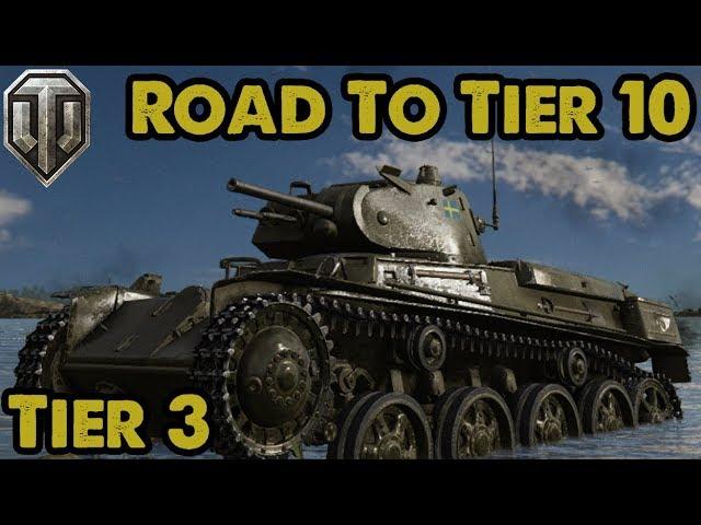 Strv m/40L -  Road To Tier X Swedish Heavy Line - WoT