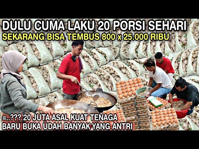 PASUTRI BERHASIL USAHA INI BARU BUKA || UDAH BANYAK YANG ANTRI RAUP 20 JUTA Sehari ASAL KUAT TENAGA