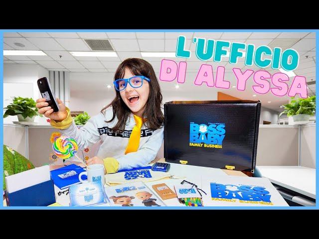  L'ufficio di "Alyssa Boss"  Baby Boss 2 Unboxing!