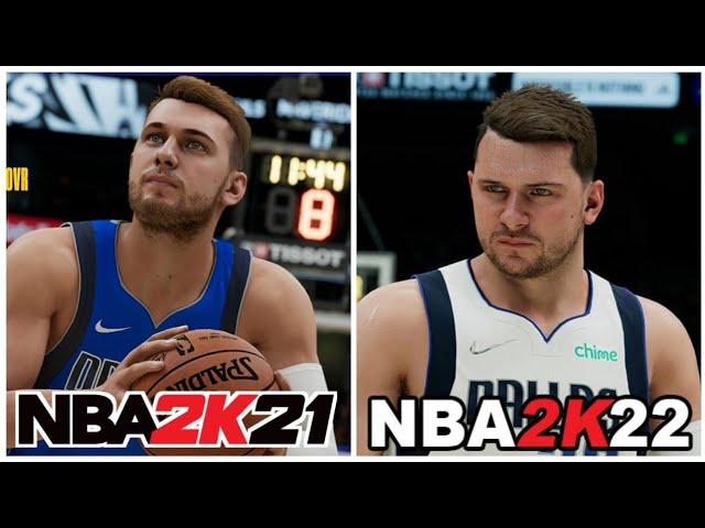 NBA 2K22 vs NBA 2K21 Screenshot Comparison