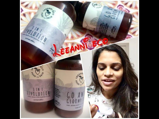 Leeanni Eco skincare products First Impressions + Review..!!