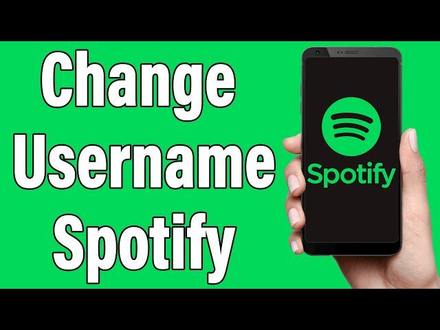 How To Change Username In Spotify 2022 | Spotify Account Username Change Help | Spotify Mobile App