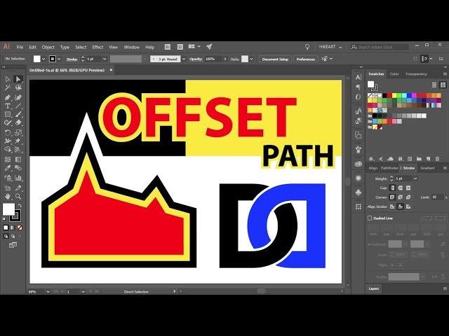 How to Use the Offset Path Tool in Adobe Illustrator