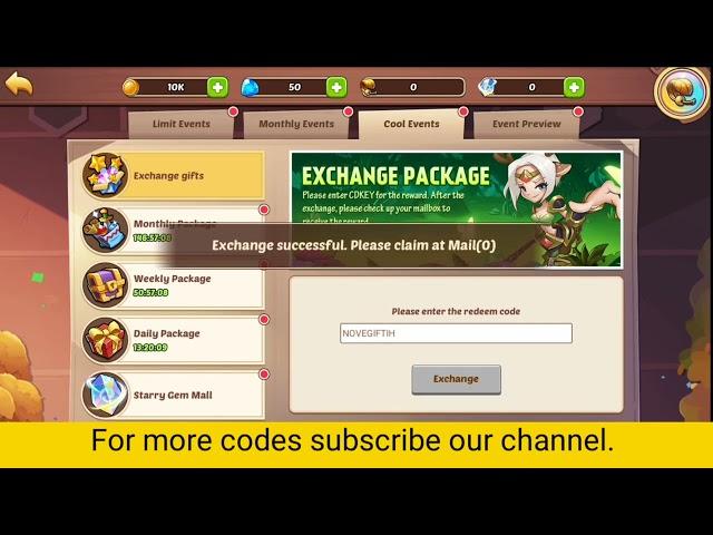 [All] * New* Idle Heroes Codes (November 2022)