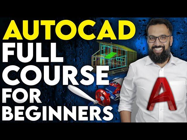 Full AutoCAD Course For Beginners | From Scratch to Professional | AutoCAD Tutorial (BUSINESS IDEA)