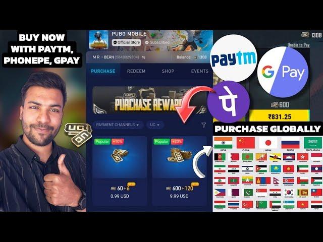 HOW TO PURCHASE UC IN PUBG MOBILE | HOW TO BUY UC IN PUBG MOBILE