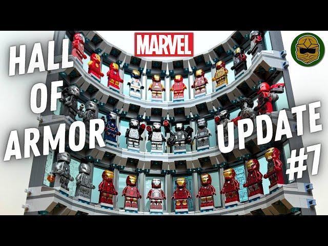 4+: Minifigures Added: LEGO® Marvel Avengers Iron Man Hall of Armor Update #7!