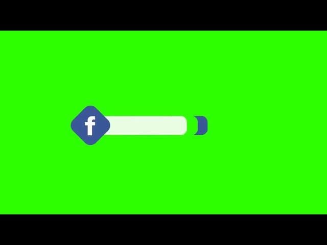 FACEBOOK green screen animation | Free download | No Copyright