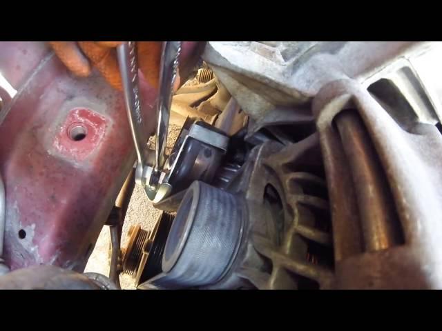 Ford Focus Drive Belt Replacement / Замена приводного ремня Ford Focus