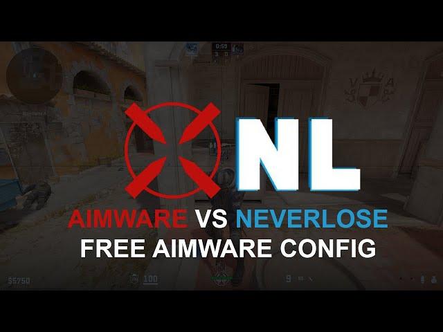 AIMWARE VS NEVERLOSE | Free HvH Aimware Config CS2