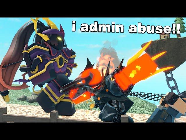 ADMIN ABUSING in TDS Night 4 | ROBLOX