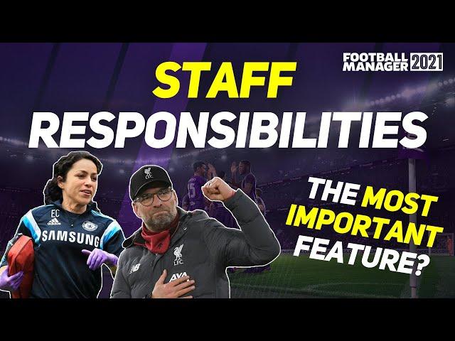 The BEST STAFF RESPONSIBILITIES on FM21 | Football Manager 2021 Tips & Tricks