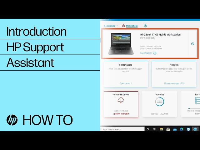 Introduction to HP Support Assistant 9 | HP Support Assistant | HP Support