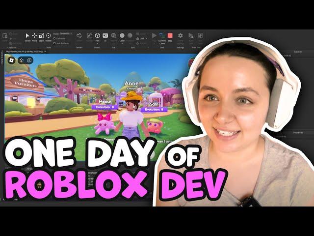 A day in my life as a roblox dev