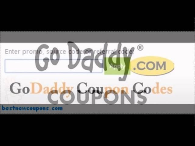 GoDaddy Promo Code & Coupon verified 2015