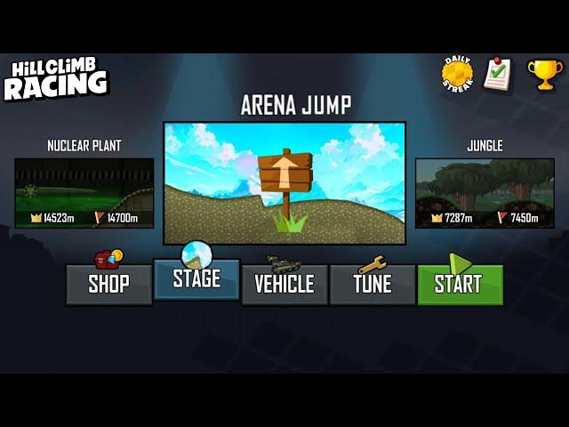 Hill Climb Racing : ARENA JUMP WORLD RECORDS