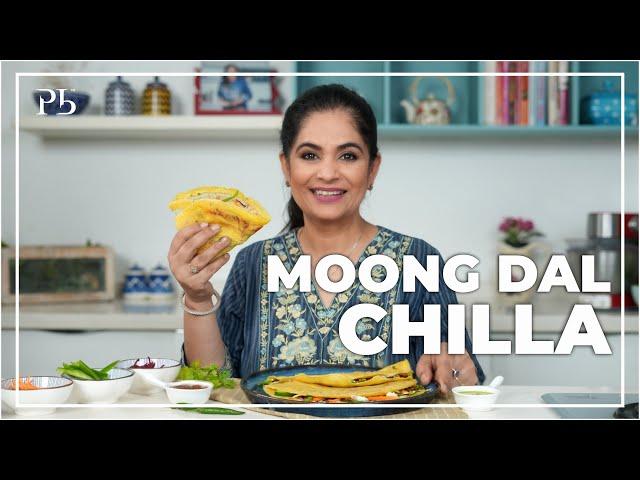 Moong Dal Chilla Recipe I Breakfast Recipes I मूंग दाल और पनीर का आसान चीला I Pankaj Bhadouria