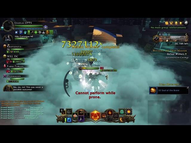 Neverwinter Mod 15 GWF 1 Phase All Bosses T9G - TEAM BRAZIL LGPG