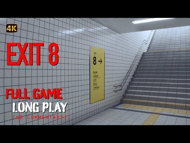 The Exit 8 - Full Game Longplay Walkthrough | 4K | No Commentary