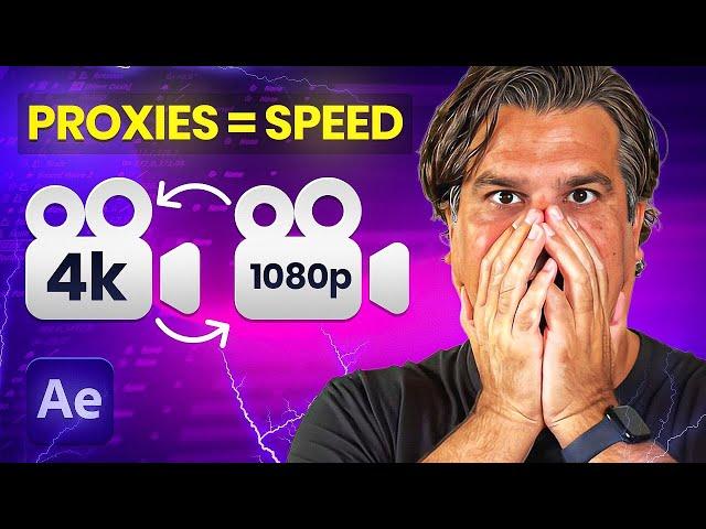 10x Your After Effects Workflow Speed With Proxies!