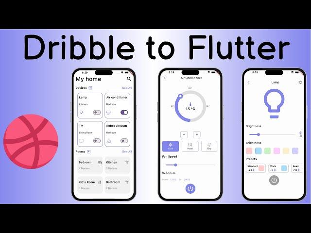 Let's clone a dribbble design using FLUTTER