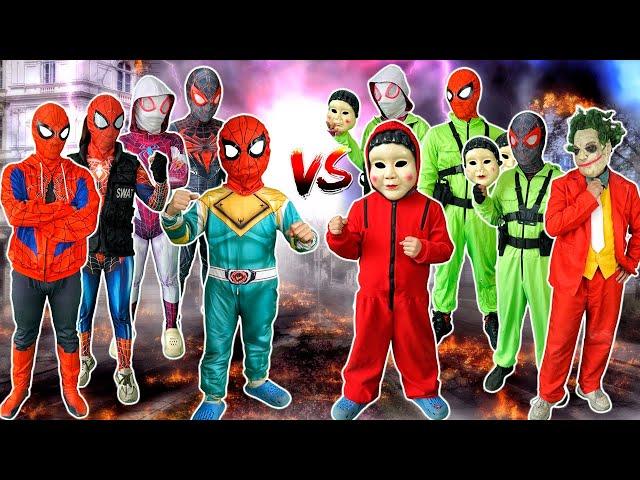 SUPERHERO's Story || KID SPIDER MAN Become A BAD GUYS & Destroy JOKER – Epic Superhero Adventure!