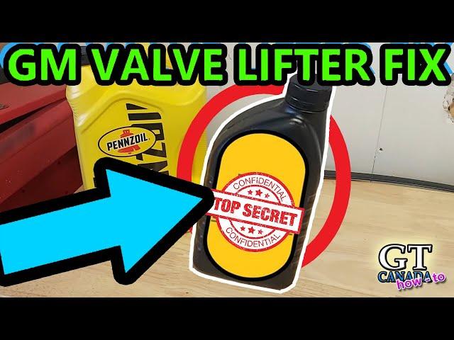 Collapsed Valve Lifter (Ticking) TOP SECRET Fix in a bottle for GMC Chev Cadillac - Gears And Tech