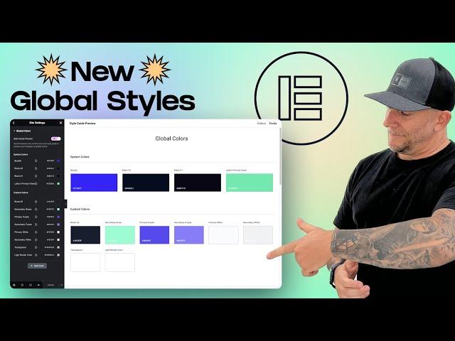 New Updated Elementor Global Style Guide • A UI Improvement!