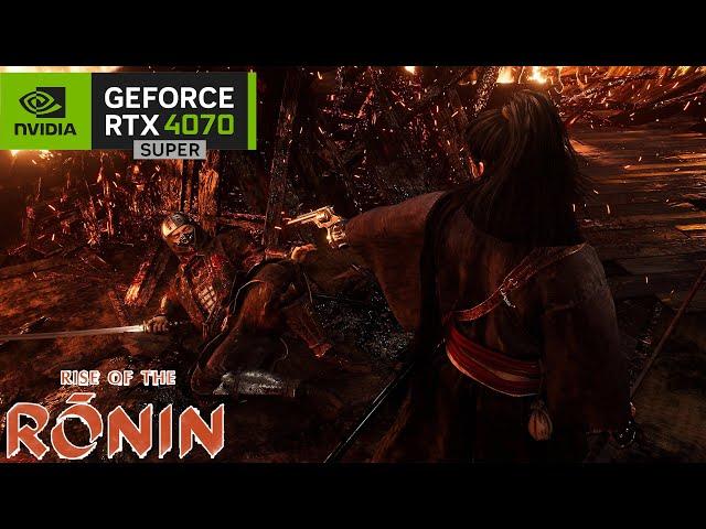 Rise of the Rōnin (PC) || RTX 4070 Super - Maximum Setting - 1440p Benchmark!