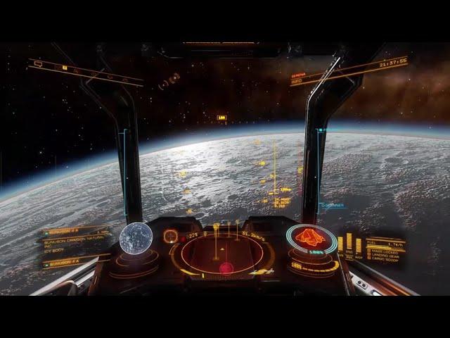 ELITE DANGEROUS ODYSSEY - ice world landing