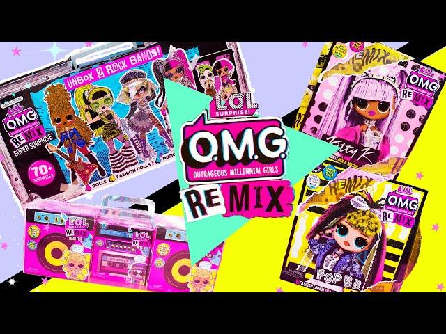 LOL Surprise REMIX OMG Super Surprise NEW OMG Dolls LOL Hair Flips HUGE UNBOXING!